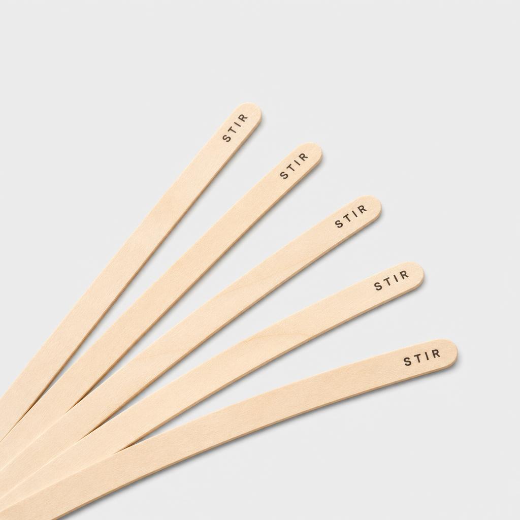 Branded Wood Stirrer